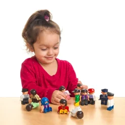 Posable Figures for Early Brick Play - Set of 20