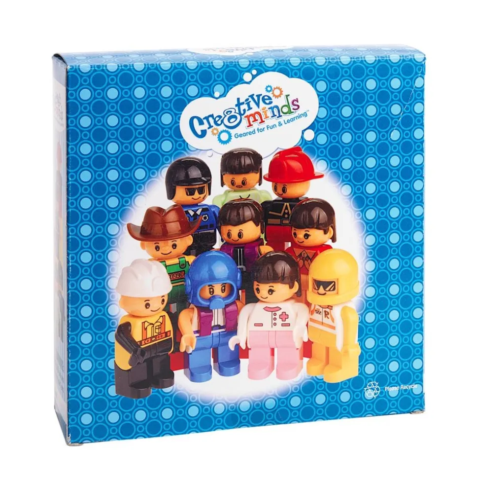 Posable Figures for Early Brick Play - Set of 20