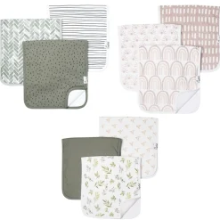 Premium Burp Cloths, Set of 12