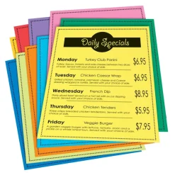 Premium Tagboard, Brights 8-1/2