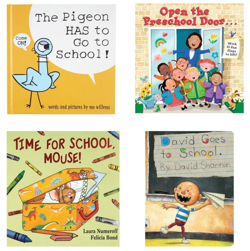 Preschool Books - Set of 4