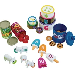 Preschool Math Manipulatives Kit - 127 pieces