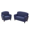 Preschool Sofa and Chair Set - Blue