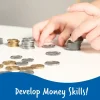 Pretend & Play money and coins - 150 Pcs.