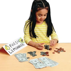 Pretend & Play money and coins - 150 Pcs.