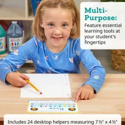 Primary Self-Adhesive Vinyl On-The-Go Helpers - Set Of 24