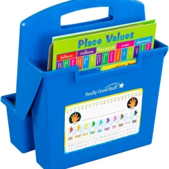Primary Self-Adhesive Vinyl On-The-Go Helpers - Set Of 24