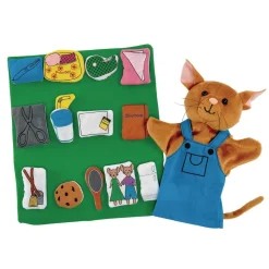 Puppet & Props for "If You Give a Mouse A Cookie" Book