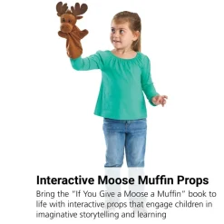 Puppet & Props for "If You Give a Moose A Muffin" Book