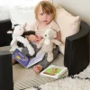 Putty Puppy & Cow Books and Plush - Set of 4