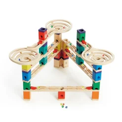 Quadrilla Vertigo Wooden Marble Ball Run - 134pcs