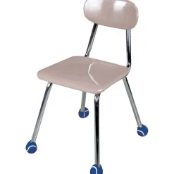 Quiet Chair Stay-Put Foot Covers - Set Of 24 - Navy