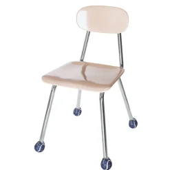 Quiet Chair Stay-Put Foot Covers - Set Of 144 - Paw Print - Blue