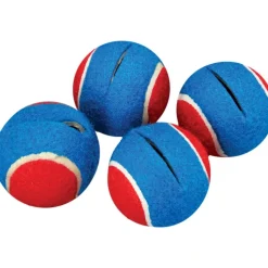 Quiet Chair Stay-Put Foot Covers - Set Of 144 - Red/Blue
