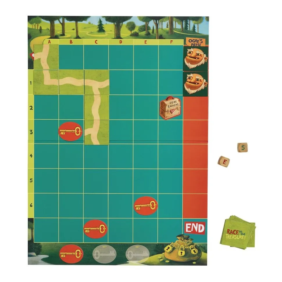 Race to the Treasure Board Game