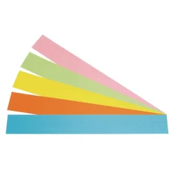 Rainbow Assorted Sentence Strips - 100 Strips