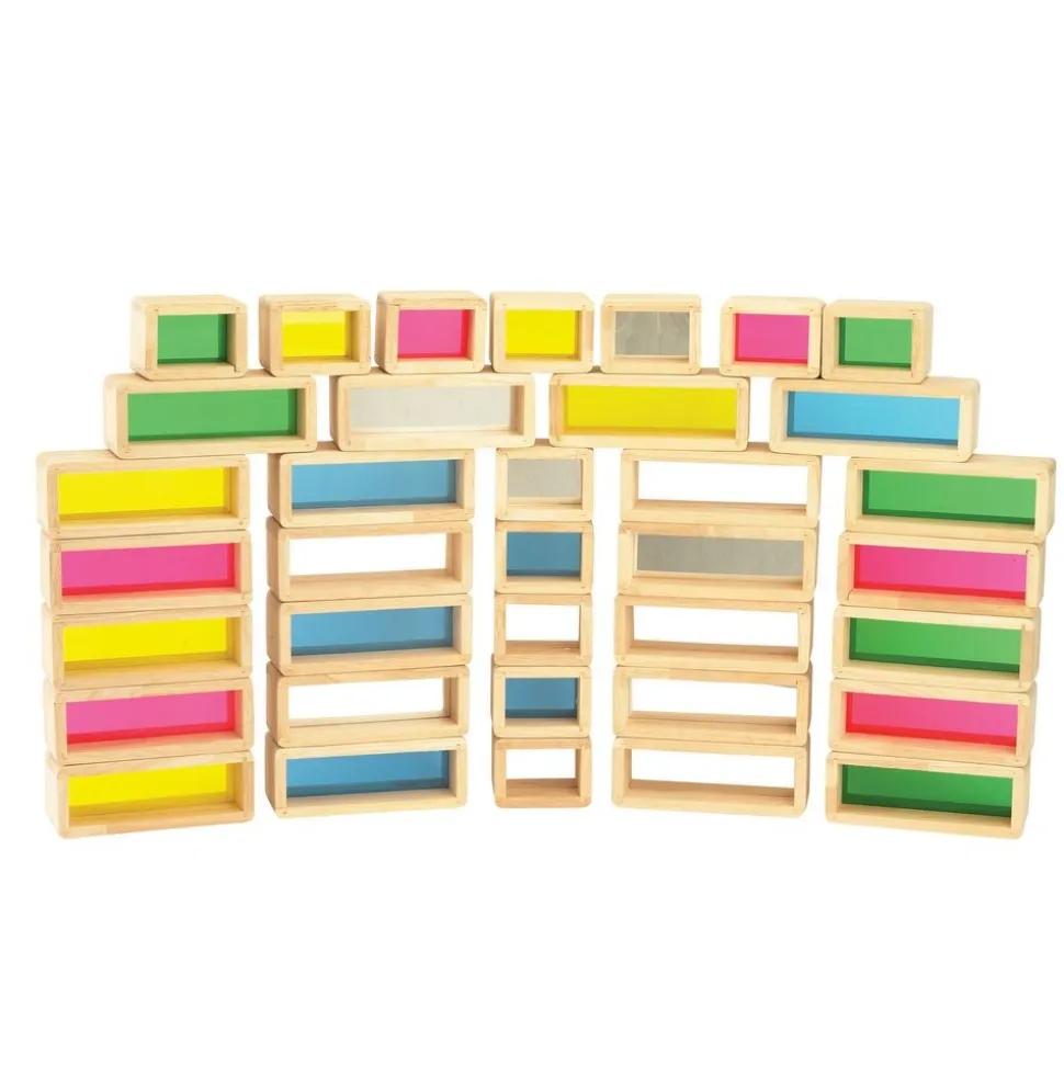 Rainbow Bricks - 36pcs