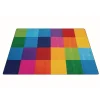 Rainbow Mosaic Premium Carpet - 6' x 9' Rectangle