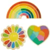 Rainbow Puzzle Set of 3