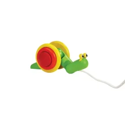 Rainbow Snail Pull Toy