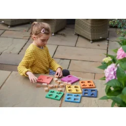 Rainbow Wooden Shape Stacker
