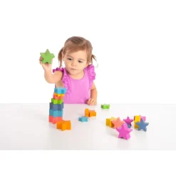 Rainbow Wooden Stars - 27pcs