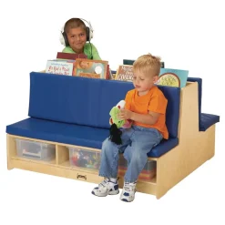 Read A Round Couch - Blue