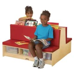 Read A Round Couch - Red