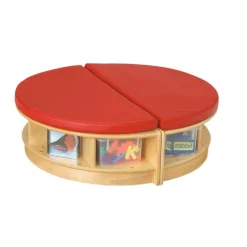 Read a Round Isle 37"D - Red