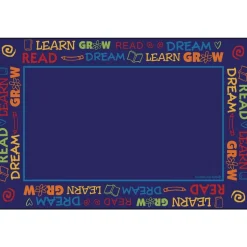 Read to Dream Border 6' x 9' Rectangle Premium Carpet