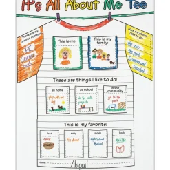 Ready-To-Decorate® All About Me Tee Posters - 24 posters