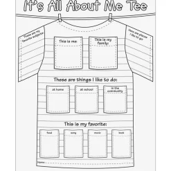 Ready-To-Decorate® All About Me Tee Posters - 24 posters