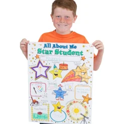 Ready-To-Decorate® All About Me Star Student Posters - 24 posters