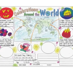 Ready-To-Decorate® Celebrations Around The World Posters - 24 posters