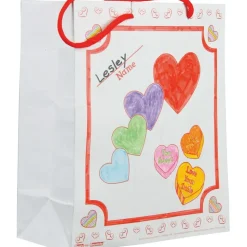 Ready-to-Decorate® Collect And Carry Valentine's Day Bags - 12 bags
