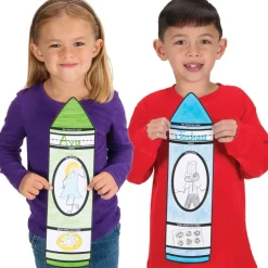 Ready-To-Decorate® Crayon Welcome Kit - 1 poster, 24 diecut crayons