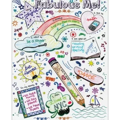 Ready-To-Decorate® Fabulous Me! Posters - 24 posters