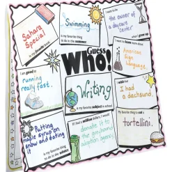 Ready-To-Decorate® Guess Who's Who! - 24 activity mats