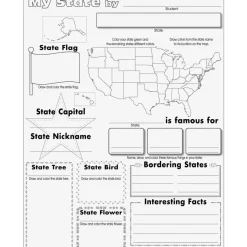 Ready-To-Decorate® My State Posters - 24 posters