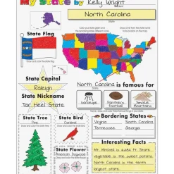 Ready-To-Decorate® My State Posters - 24 posters