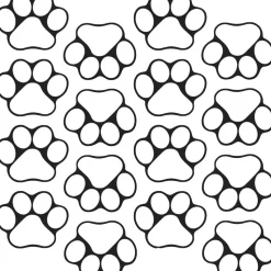 Ready-To-Decorate® Student Name Paw-Print Magnets - 32 magnets