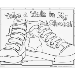 Ready-To-Decorate® Take A Walk In My Shoes! Posters - 24 posters