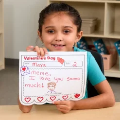 Ready to Decorate® Valentine’s Day Pennant Posters - Set of 24
