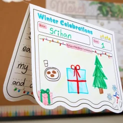 Ready to Decorate® Winter Celebrations Pennant Posters - Set of 24