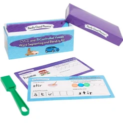 Really Good Phonics™ CVCE and R-Controlled Vowels Word Segmenting and Blending Kit