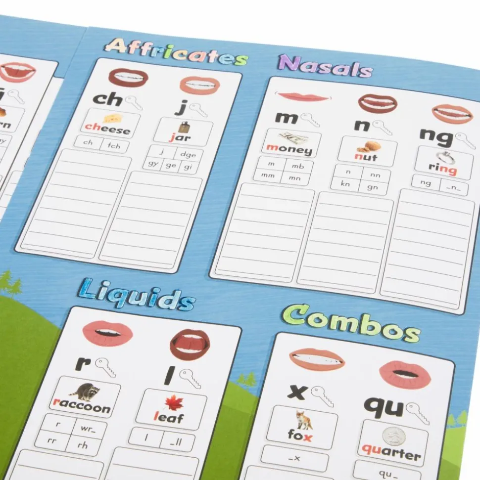 Really Good Phonics™ Individual Sound Wall Folders - Set of 24