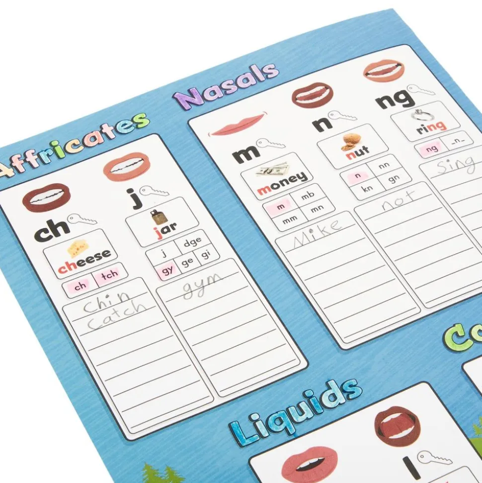 Really Good Phonics™ Individual Sound Wall Folders - Set of 24