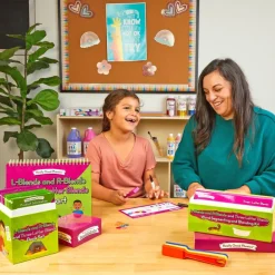 Really Good Phonics™ L- and R-Blends and Three-Letter Blends Kit - Decodable Readers, Flip Chart & Word Segmenting and Blending Kit