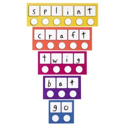 Really Good Phonics™ Magnetic Teacher Demonstration Sound Box Mats & Chips