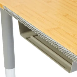 Really Good Stuff® Adjustable Bamboo Top Trapezoid Sensory Desk with Tray